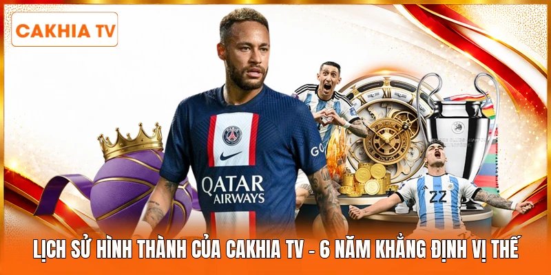 Lịch sử hình thành của Cakhia tv | 6 Năm Khẳng Định Vị Thế